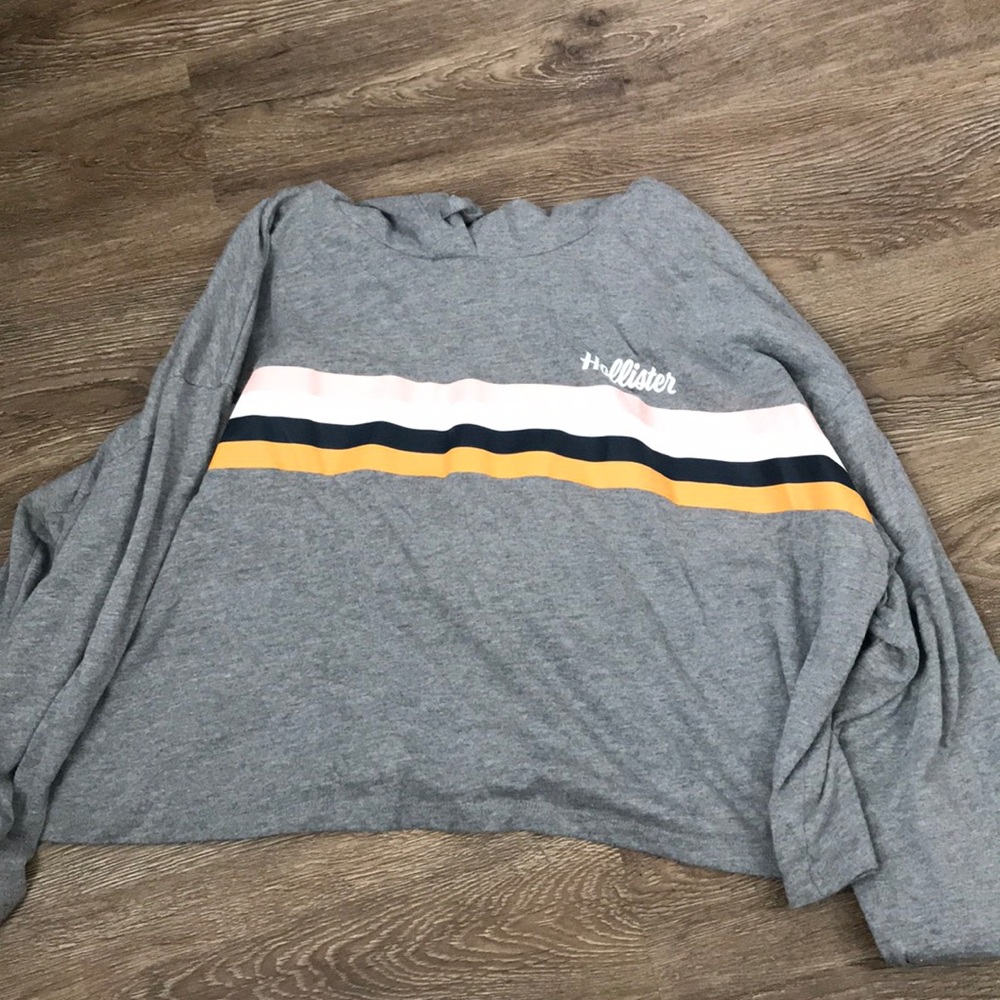 Hollister crop top hoodie